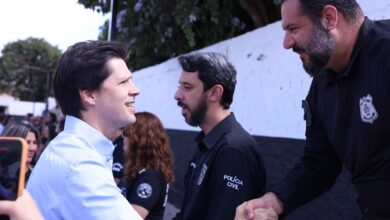 Daniel Vilela destaca investimentos em inteligência e valorização do efetivo policial no combate à criminalidade (Rômullo Carvalho)
