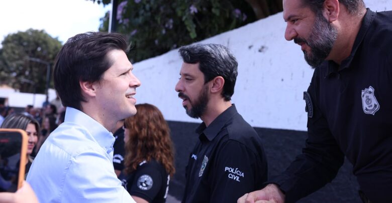 Daniel Vilela destaca investimentos em inteligência e valorização do efetivo policial no combate à criminalidade (Rômullo Carvalho)