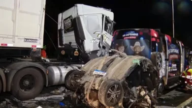 1 de 1 Acidente Espírito Santo - Foto: TV Gazeta