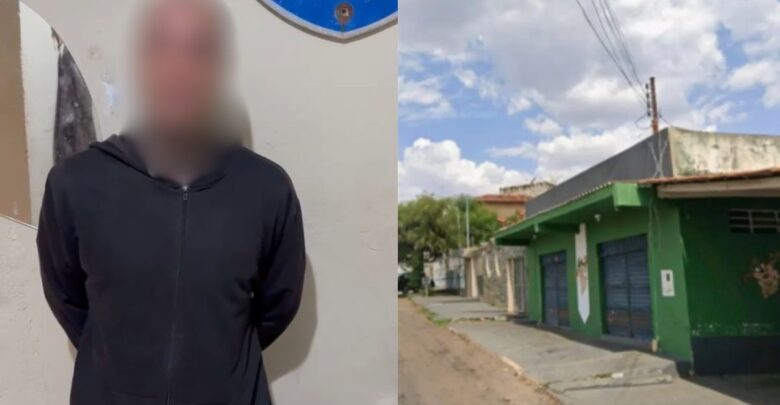 Conforme relato feito à Polícia Militar, investigado afirmou que chamou a vítima pelo nome antes de atirar e alegou que o crime teria sido motivado por uma dívida de R$ 30 mil. (Foto: Reprodução)