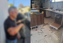 Nova prisão ocorreu poucas horas depois de o suspeito ter sido liberado após a ocorrência registrada durante a madrugada. (Foto: Reprodução/Polícia Militar)