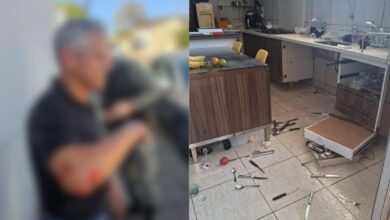 Nova prisão ocorreu poucas horas depois de o suspeito ter sido liberado após a ocorrência registrada durante a madrugada. (Foto: Reprodução/Polícia Militar)