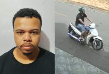 Homem é suspeito de assediar mulheres de Anápolis (Imagens: Divulgação/PCGO)
